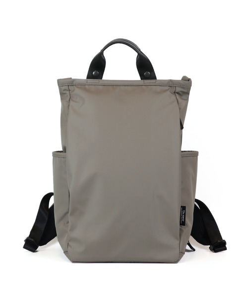 Un coeur(アンクール)の「【Un coeur/アンクール】2WAY SQUARE RUCKSACK M / ツーウェイ スクエア リュック M RUI / K905068(バックパック/リュック・メンズ・ブラウン/グレイッシュベージュ/ブラック/グレー・FREE)」の4枚目の写真