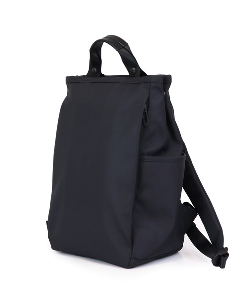 Un coeur(アンクール)の「【Un coeur/アンクール】2WAY SQUARE RUCKSACK M / ツーウェイ スクエア リュック M RUI / K905068(バックパック/リュック・メンズ・ブラウン/グレイッシュベージュ/ブラック/グレー・FREE)」の2枚目の写真