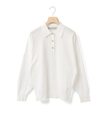 MidiUmi | MidiUmi ワイドニットポロ(シャツ/ブラウス)