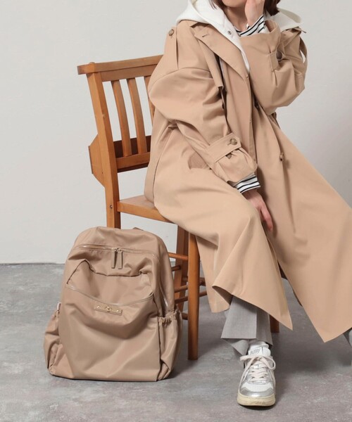 NOLLEY’S（ノーリーズ）の「HINERI リュック（バックパック/リュック・レディース・ベージュ/ブラック・FREE）」の7枚目の写真