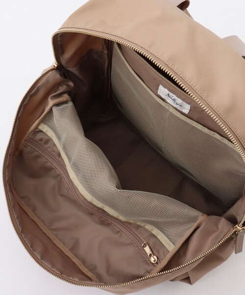 NOLLEY’S（ノーリーズ）の「HINERI リュック（バックパック/リュック・レディース・ベージュ/ブラック・FREE）」の3枚目の写真