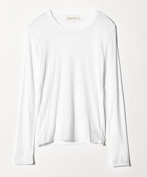 AEWEN MATOPH(イウエン マトフ)の「<AEWEN MATOPH>シアークルーネック ロングスリーブカットソー(Tシャツ/カットソー・レディース・ブラック/ホワイト/イエロー・FREE)」の19枚目の写真