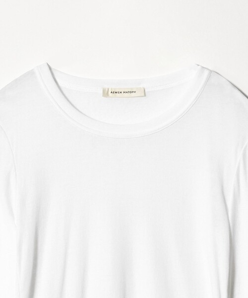 AEWEN MATOPH(イウエン マトフ)の「<AEWEN MATOPH>シアークルーネック ロングスリーブカットソー(Tシャツ/カットソー・レディース・ブラック/ホワイト/イエロー・FREE)」の21枚目の写真