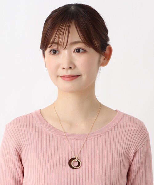 ITS'DEMO(イッツデモ)の「プラリングスライドネックレス(ネックレス・レディース・シルバー/ゴールド・00)」の7枚目の写真