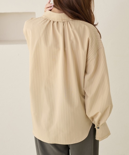 apres jour clair（アプレジュールクレア）の「【apres jour clair】アソートオーバーサイズシャツ（シャツ/ブラウス・レディース・アイボリー/ブルー/ベージュ/ピンク・X-LARGE/フリー）」の17枚目の写真