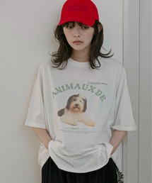 PILIT | dog×logo tee(Tシャツ/カットソー)