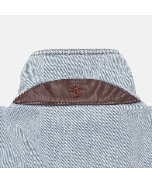 Timberland(ティンバーランド)の「半袖 ワーク シャツ ユニセックス(シャツ/ブラウス・メンズ・グレー・LARGE/MEDIUM/X-LARGE/SMALL)」の9枚目の写真