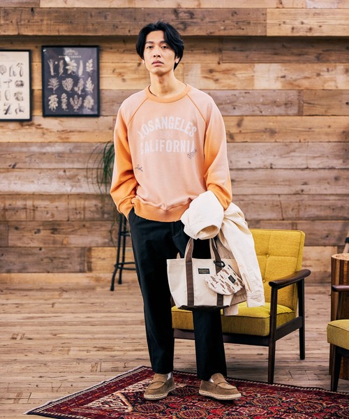 PENDLETON（ペンドルトン）の「【PENDLETON(ペンドルトン)】別注 柄ポーチトートバッグ（トートバッグ・メンズ・ベージュ/ナチュラル・FREE）」の3枚目の写真