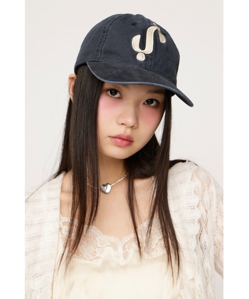 SLY（スライ）の「S. LOGO CAP エスロゴキャップ（キャップ・レディース・ネイビー/ブラック/カーキ・FREE）」の22枚目の写真