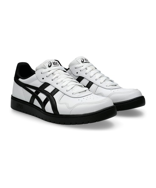 ASICS(アシックス)の「JAPAN PRO / ジャパン プロ(スニーカー・メンズ・ホワイト×ブラック・27/25/24.5/23.5/29/27.5/23/26/28.5/26.5/25.5/28/24)」の1枚目の写真