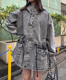 CIAOPANIC（チャオパニック）の「【ANTI WARP /アンチワープ】デニムスモッグフーディジャケット（デニムジャケット）」