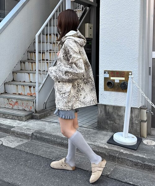 CIAOPANIC(チャオパニック)の「【ANTI WARP /アンチワープ】デニムスモッグフーディジャケット(デニムジャケット・レディース・ブラウン/インディゴブルー/イエロー/ブラック・FREE)」の16枚目の写真