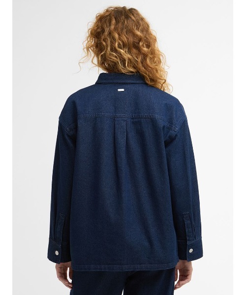 Barbour(バブアー)の「Maia デニムシャツ(レディース)(シャツ/ブラウス・レディース・ブルー・8/10)」の4枚目の写真