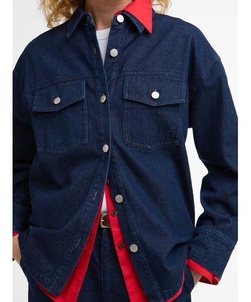 Barbour(バブアー)の「Maia デニムシャツ(レディース)(シャツ/ブラウス・レディース・ブルー・8/10)」の5枚目の写真