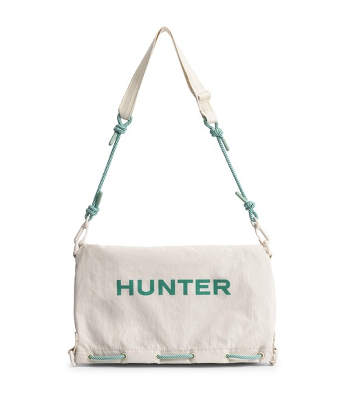 HUNTER(ハンター)の「トラベル マルチファンクション サコッシュ(ボディバッグ/ウエストポーチ・レディース・シャーベット/ブルー/ホワイト×ブルー・ONE)」の5枚目の写真