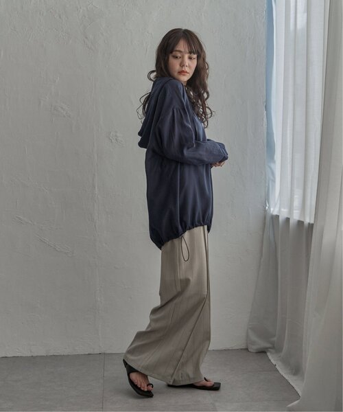 notch.(ノッチ)の「シアーアノラックシャツ(シャツ/ブラウス・レディース・ホワイト/ベージュ/ネイビー・M)」の16枚目の写真