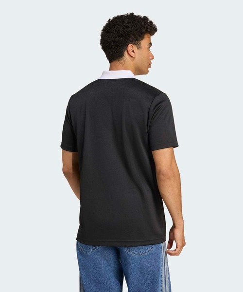 adidas（アディダス）の「オールブラックス サポーターポロシャツ / アディダス adidas（ポロシャツ・メンズ・ブラック・X-LARGE/MEDIUM/LARGE/3XL/XX-LARGE/SMALL）」の2枚目の写真