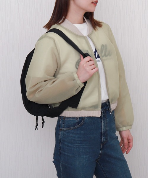 libelle more（リベル モア）の「シアーダンボールショートブルゾン（ブルゾン・レディース・グレー/ベージュ/カーキ/ブラック・M/L）」の17枚目の写真