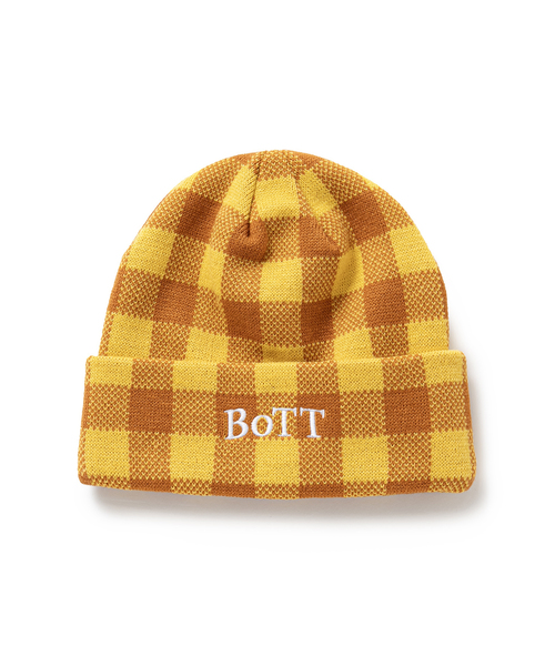 Bott OG Logo Skull Cap Beanie ボット ビーニー BOTT（ボット）の「【BoTT / ボット】OG Logo Skull Cap Beanie