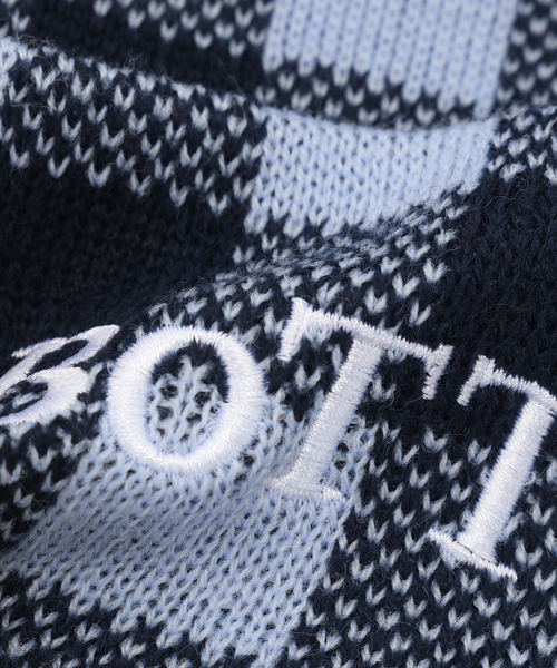 BoTT / ボット Gingham Check Beanie（ニットキャップ/ビーニー