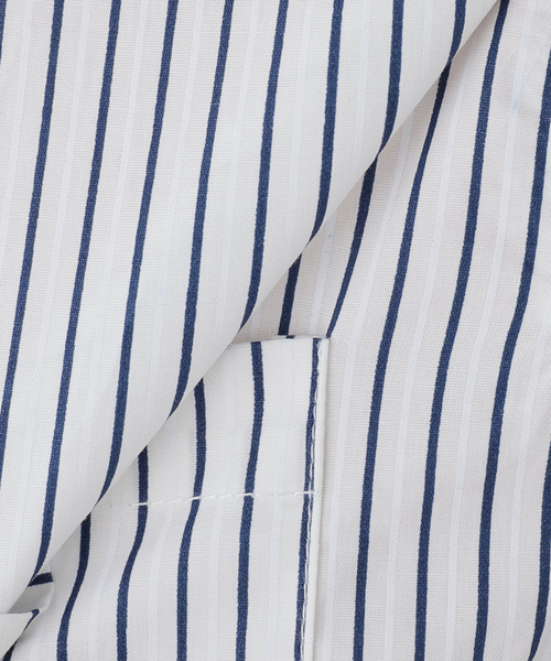 GREEN BUTTER(グリーンバター)の「GREEN BUTTER/グリーンバター Stripe Cotton Shirt(シャツ/ブラウス・レディース・スカイブルー/アイボリー・FREE)」の18枚目の写真