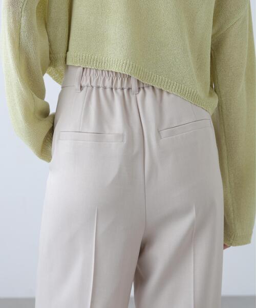 FREE'S MART（フリーズマート）の「◆梳毛調合繊タックワイドパンツ（その他パンツ・レディース・ネイビー/ブラウン/ベージュ・SMALL/X-SMALL/MEDIUM）」の20枚目の写真