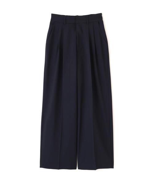 FREE'S MART（フリーズマート）の「◆梳毛調合繊タックワイドパンツ（その他パンツ・レディース・ネイビー/ブラウン/ベージュ・SMALL/X-SMALL/MEDIUM）」の6枚目の写真