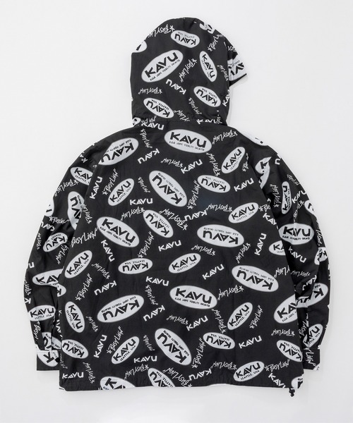 KAVU(カブー)の「KAVU/カブー All Over Pullover/オールオーバープルオーバー(ブルゾン・メンズ・レッド/ブラック・LARGE/MEDIUM)」の3枚目の写真