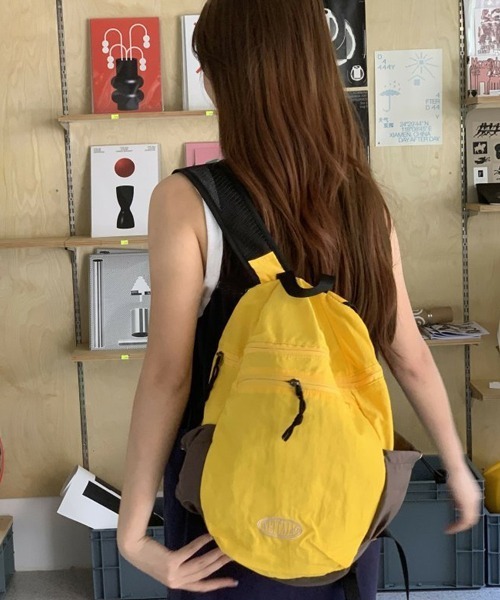 Ressaca（レサーカ）の「バイカラーリュックサック（バックパック/リュック・レディース・イエロー/ブルー/ピンク/ホワイト/パープル・FREE）」の6枚目の写真