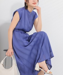 GLACIER lusso（グラシアルッソ）の「ベルト付ノースリワンピ（ワンピース）」