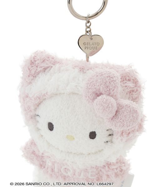sanrio house(サンリオハウス)の「【sanrio house シークレットコレクション】【gelato pique】コラボもこもこキティぬいぐるみチャーム(全6種)(フィギュア・レディース・マルチ・F)」の6枚目の写真