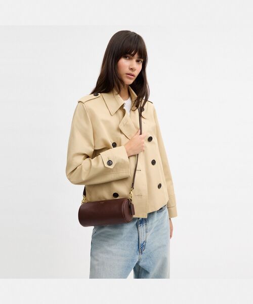 COACH（コーチ）の「バレル バッグ（ショルダーバッグ・レディース・ブラウン系その他・ONE）」の3枚目の写真