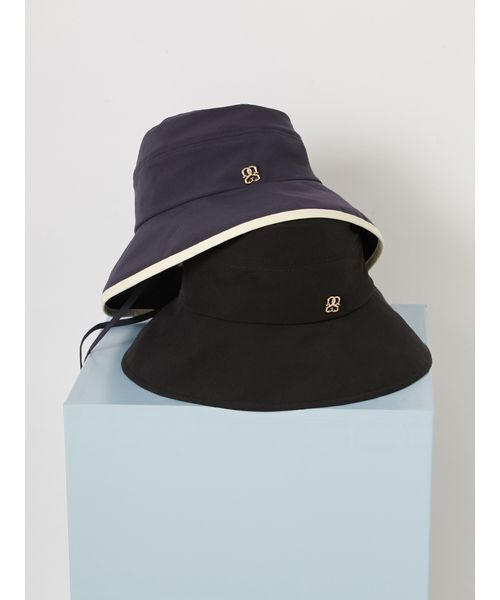 SNIDEL(スナイデル)の「UVカットバケットハット(ハット・レディース・マルチ/ブラック・F)」の16枚目の写真
