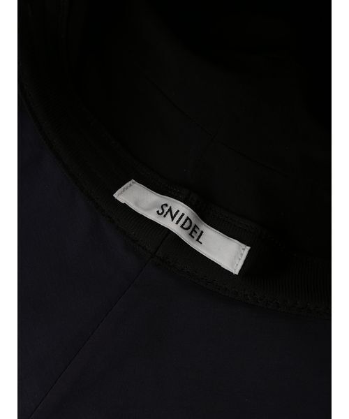 SNIDEL(スナイデル)の「UVカットバケットハット(ハット・レディース・マルチ/ブラック・F)」の7枚目の写真