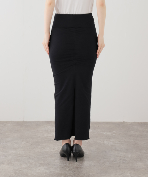 COOME(コーメ)の「【COOME/コーメ】FOLD OVER SKIRT(スカート・レディース・チャコールグレー/ブラック・MEDIUM/SMALL)」の11枚目の写真