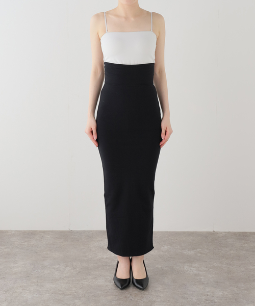 COOME(コーメ)の「【COOME/コーメ】FOLD OVER SKIRT(スカート・レディース・チャコールグレー/ブラック・MEDIUM/SMALL)」の8枚目の写真