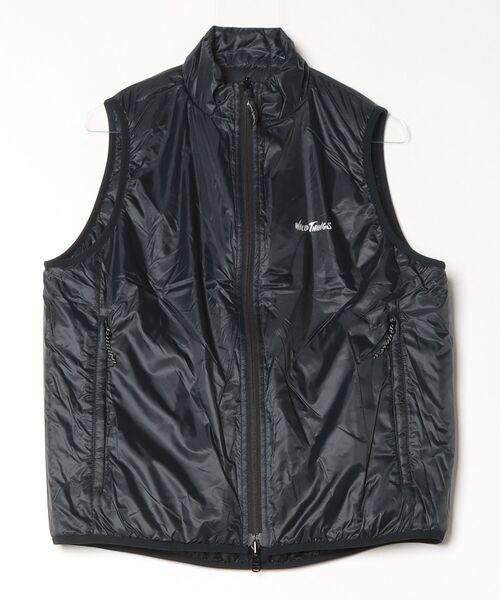 WILD THINGS（ワイルドシングス）の「リバーシブルビレイベスト│REVERSIBLE BELAY VEST>（ベスト・メンズ・グリーン/ブラック×ブラック/パープル/ベージュ/グリーン×オレンジ/レッド/ピンク・S/L/M/XL）」の16枚目の写真