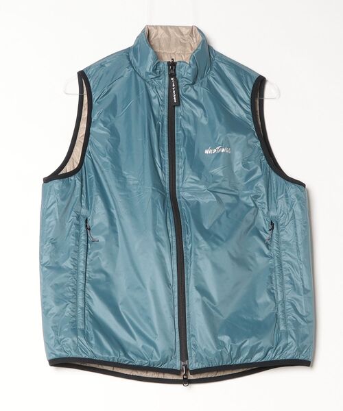 WILD THINGS（ワイルドシングス）の「リバーシブルビレイベスト│REVERSIBLE BELAY VEST>（ベスト・メンズ・グリーン/ブラック×ブラック/パープル/ベージュ/グリーン×オレンジ/レッド/ピンク・S/L/M/XL）」の17枚目の写真