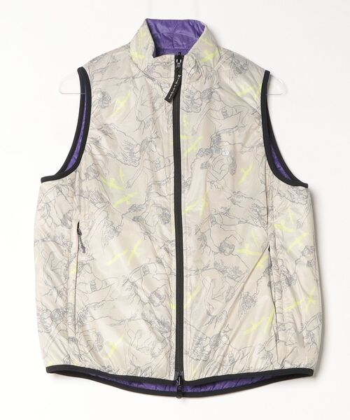 WILD THINGS（ワイルドシングス）の「リバーシブルビレイベスト│REVERSIBLE BELAY VEST>（ベスト・メンズ・グリーン/ブラック×ブラック/パープル/ベージュ/グリーン×オレンジ/レッド/ピンク・S/L/M/XL）」の18枚目の写真