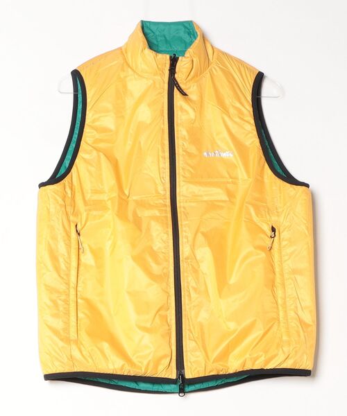 WILD THINGS（ワイルドシングス）の「リバーシブルビレイベスト│REVERSIBLE BELAY VEST>（ベスト・メンズ・グリーン/ブラック×ブラック/パープル/ベージュ/グリーン×オレンジ/レッド/ピンク・S/L/M/XL）」の19枚目の写真