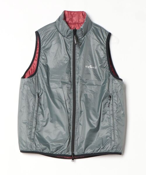 WILD THINGS（ワイルドシングス）の「リバーシブルビレイベスト│REVERSIBLE BELAY VEST>（ベスト・メンズ・グリーン/ブラック×ブラック/パープル/ベージュ/グリーン×オレンジ/レッド/ピンク・S/L/M/XL）」の22枚目の写真
