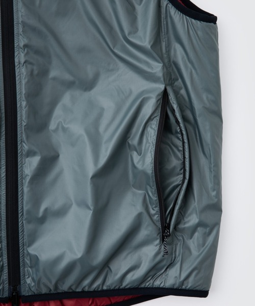 WILD THINGS（ワイルドシングス）の「リバーシブルビレイベスト│REVERSIBLE BELAY VEST>（ベスト・メンズ・グリーン/ブラック×ブラック/パープル/ベージュ/グリーン×オレンジ/レッド/ピンク・S/L/M/XL）」の12枚目の写真