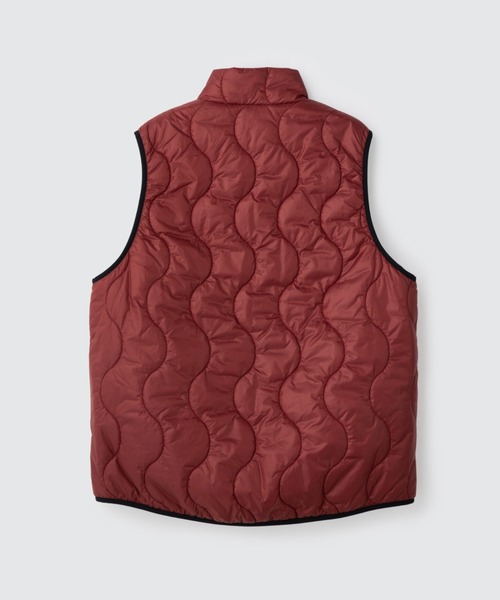WILD THINGS（ワイルドシングス）の「リバーシブルビレイベスト│REVERSIBLE BELAY VEST>（ベスト・メンズ・グリーン/ブラック×ブラック/パープル/ベージュ/グリーン×オレンジ/レッド/ピンク・S/L/M/XL）」の14枚目の写真