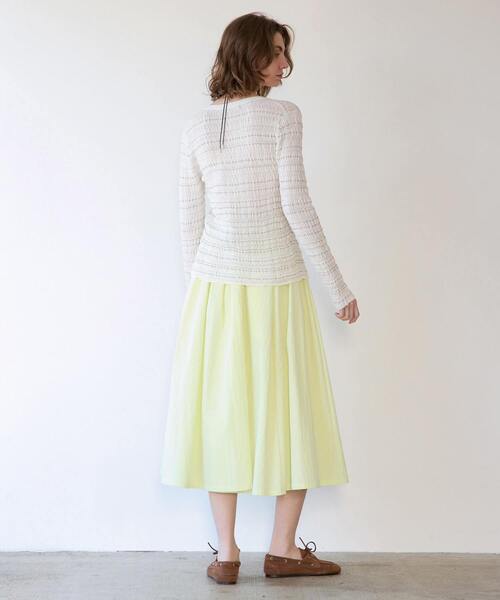 martinique（マルティニーク）の「ジャガードカーディガン（カーディガン/ボレロ・レディース・オフホワイト/ブラック・FREE）」の9枚目の写真