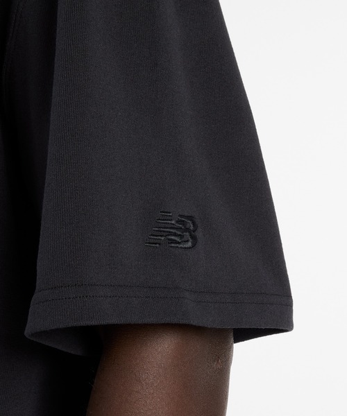 NEW BALANCE（ニューバランス）の「NB GREY プレミアムTシャツ（Tシャツ/カットソー・メンズ・ホワイト/ブラック/ダークブラック・X-LARGE/LARGE/MEDIUM/SMALL/XX-LARGE）」の11枚目の写真