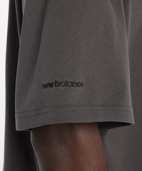 NEW BALANCE（ニューバランス）の「NB GREY プレミアムTシャツ（Tシャツ/カットソー・メンズ・ホワイト/ブラック/ダークブラック・X-LARGE/LARGE/MEDIUM/SMALL/XX-LARGE）」の5枚目の写真