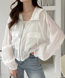 Ada.（エイダ）の「ドロスト シアー マウンテンパーカー（パーカー）」