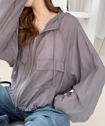 Ada.（エイダ）の「ドロスト シアー マウンテンパーカー（パーカー）」