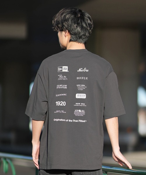 NEW ERA(ニューエラ)の「NEW ERA/ニューエラ 半袖Tシャツ メンズ SS OS CT TEEO ARCHIVE GRA 14856672(Tシャツ/カットソー・メンズ・ダークグレー・L/XXL/XL/M)」の3枚目の写真