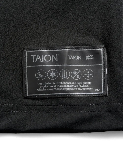 TAION（タイオン）の「【TAION(タイオン)】〈ユニセックス〉ファンクションT UV 接触冷感 抗菌 速乾 ストレッチ ロゴ Tシャツ-レギュラー（Tシャツ/カットソー・メンズ・ブラック/ホワイト・M/L/2XL/XL/S）」の18枚目の写真
